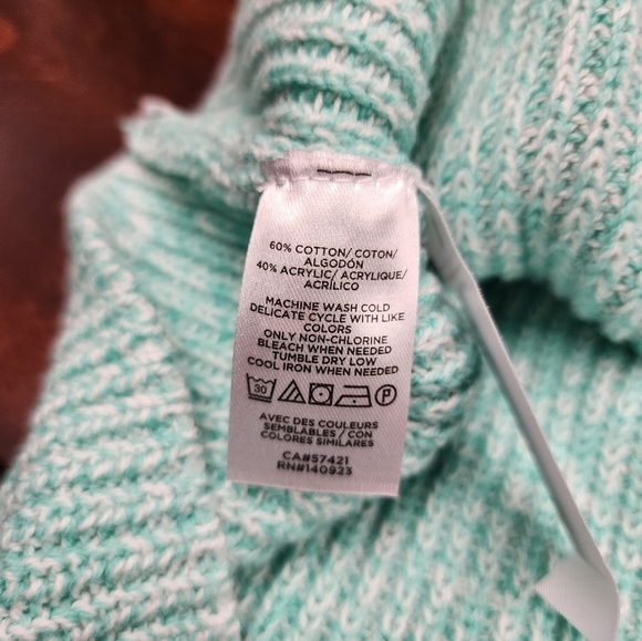 Loft Green Sweater Vest Tank - Picture 6 of 6